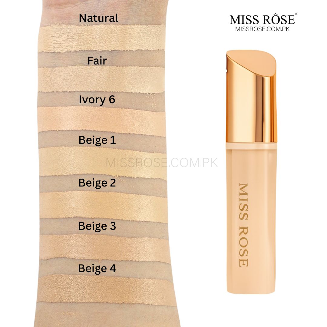 Miss Rose Dark Rose Gold & Double Wear Concealer | Miss Rose Com Pk | Official Store In Pakistan | 100% Authentic Makeup Products