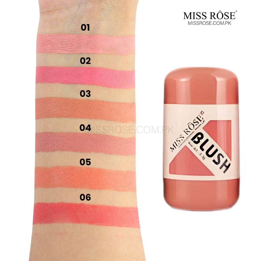 Miss Rose Soft Touch Cream BlushMiss Rose Com Pk | Official Store In Pakistan | 100% Authentic Makeup Products