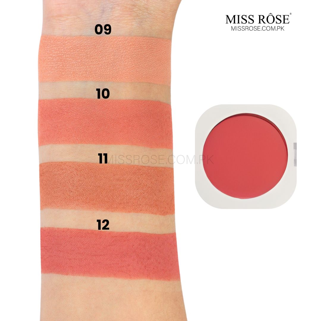 Miss Rose Throbbing Delightful Hue Blush | Miss Rose Com Pk | Official Store In Pakistan | 100% Authentic Makeup Products