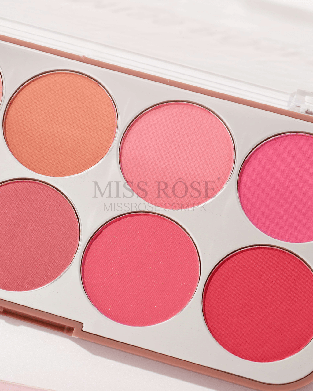 Miss Rose 10-Color Blushers Palette