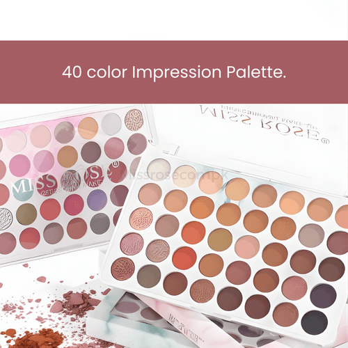 Miss Rose 40 colour Impression Eyeshadow Palette