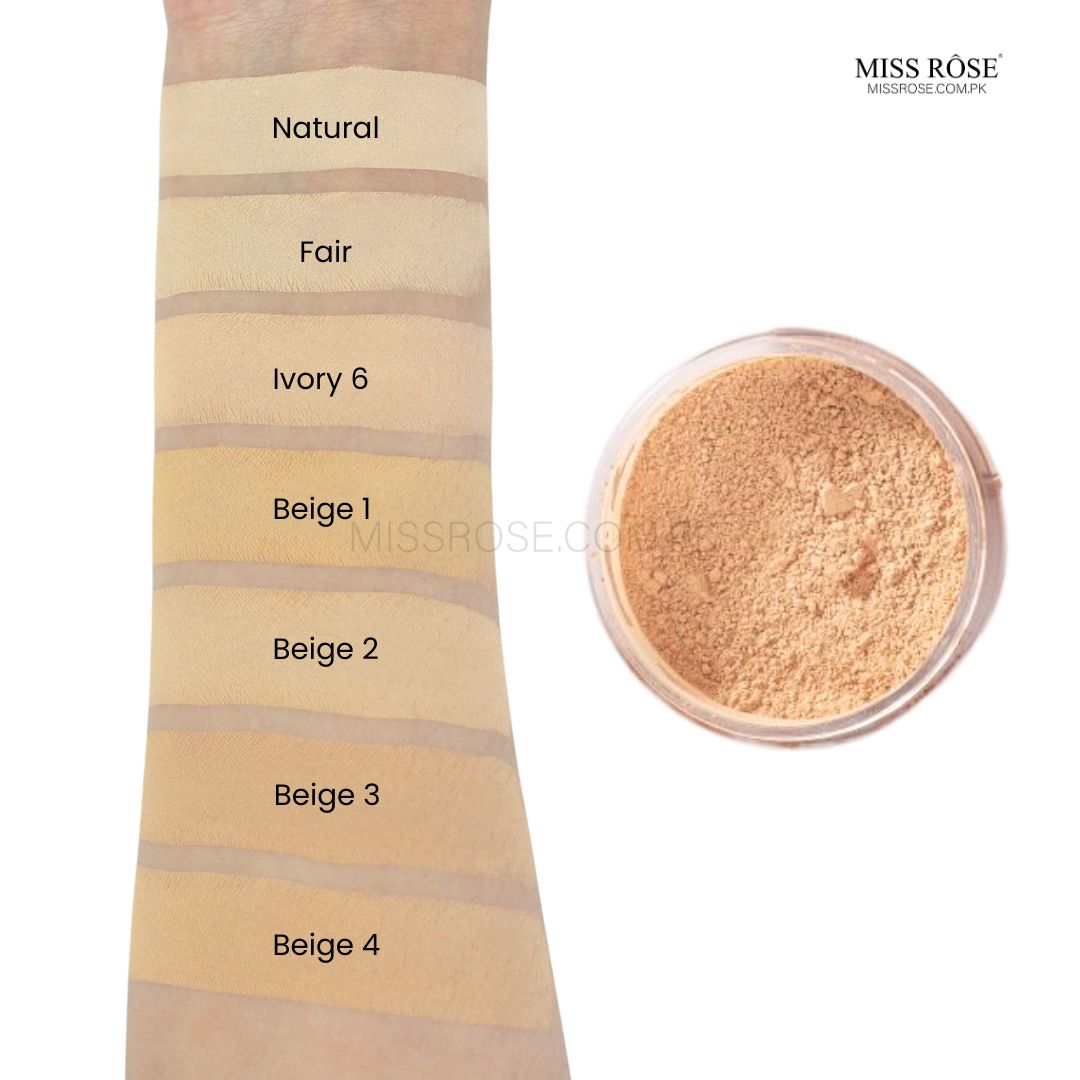 Miss Rose Luxury Rose Gold Matte Setting Powder | Miss Rose Com Pk | Official Store In Pakistan | 100% Authentic Makeup Products