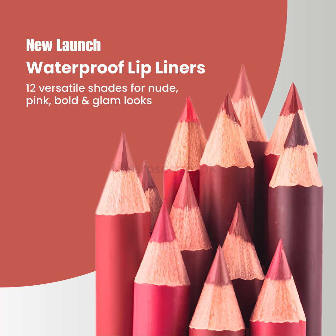 Miss Rose Waterproof Lip Liners
