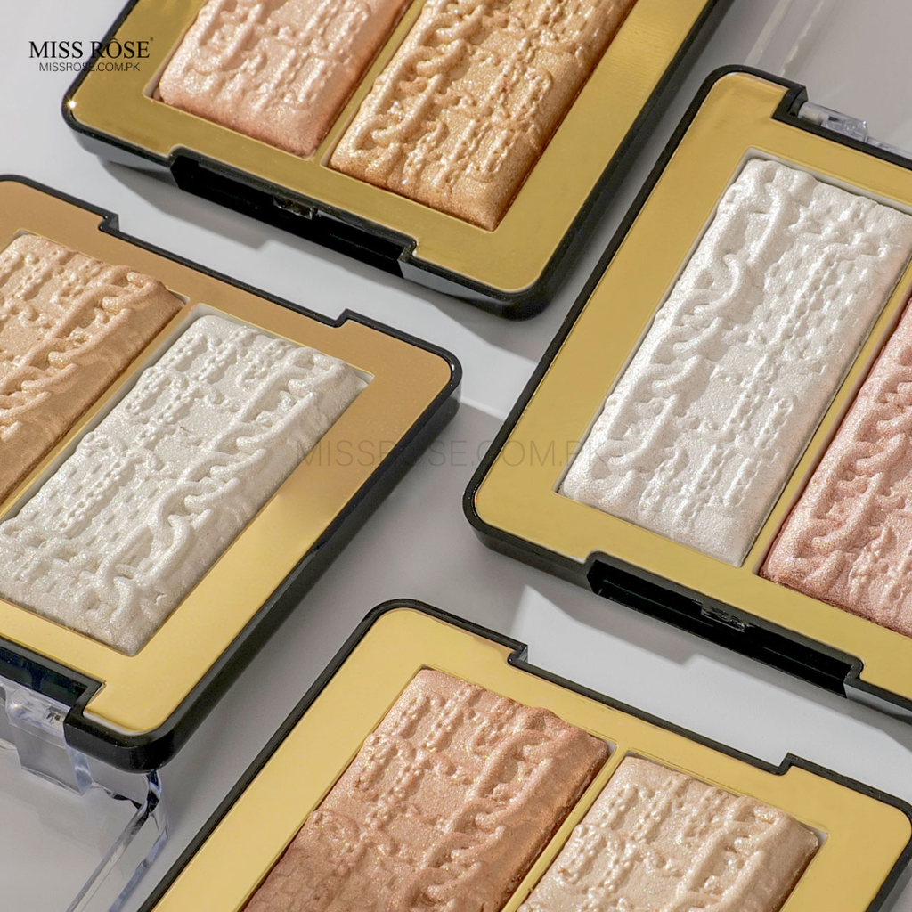 Miss Rose 2 in 1 Highlighter Palette