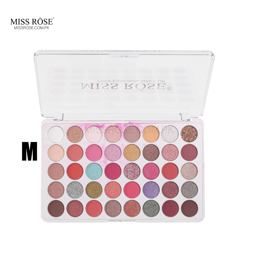Shop Affordable Miss Rose 40 colour Impression Eyeshadow Palette in pakistan