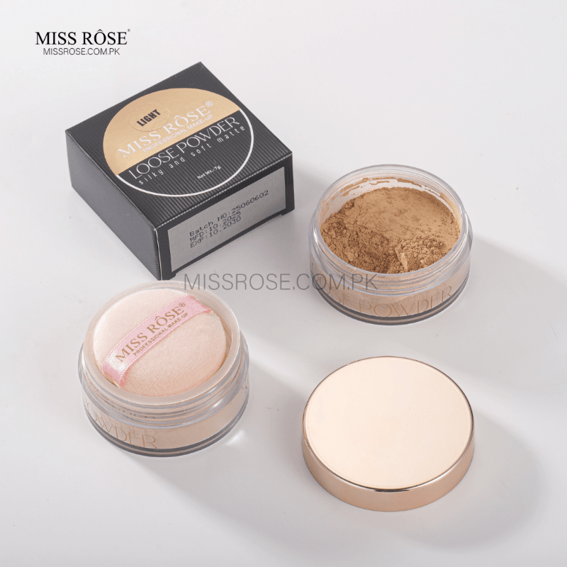 Miss Rose Loose Powder – Silky & Soft Matte Finish
