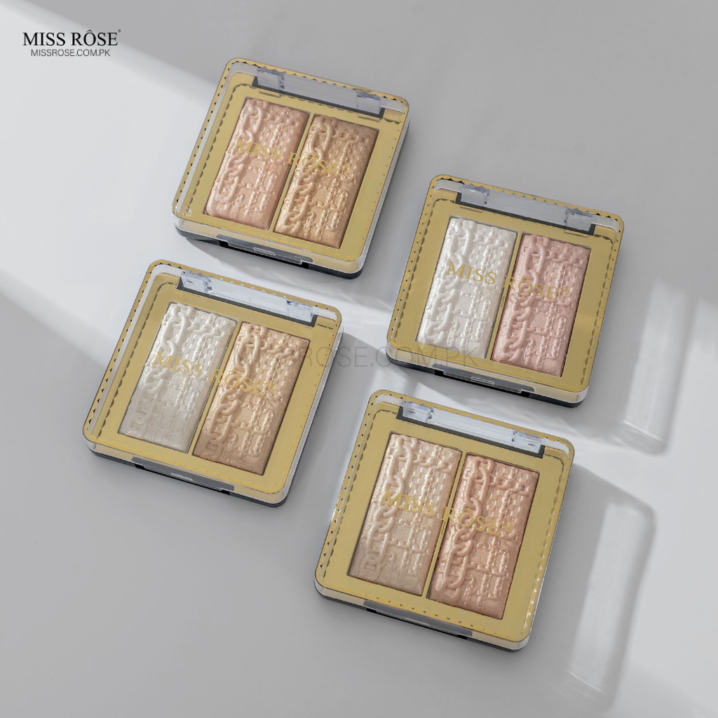 Miss Rose 2 in 1 Highlighter Palette