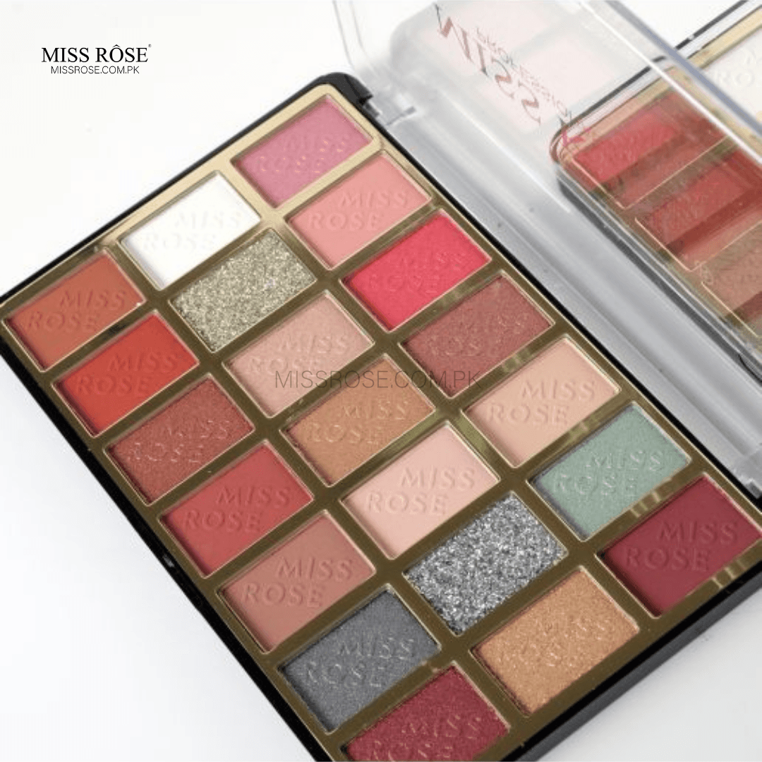 Miss Rose 21-Color Eyeshadow Palette