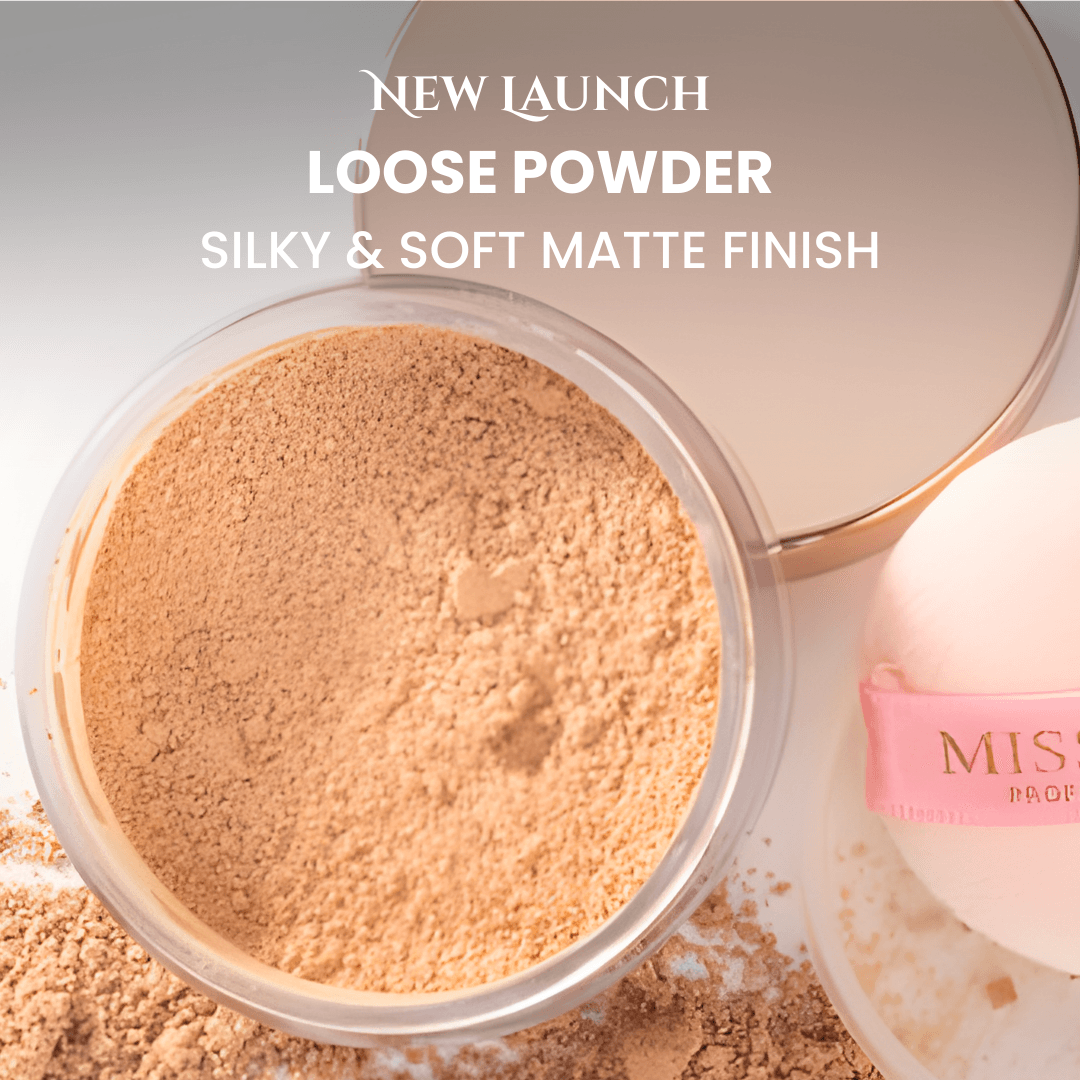 Miss Rose Loose Powder – Silky & Soft Matte Finish
