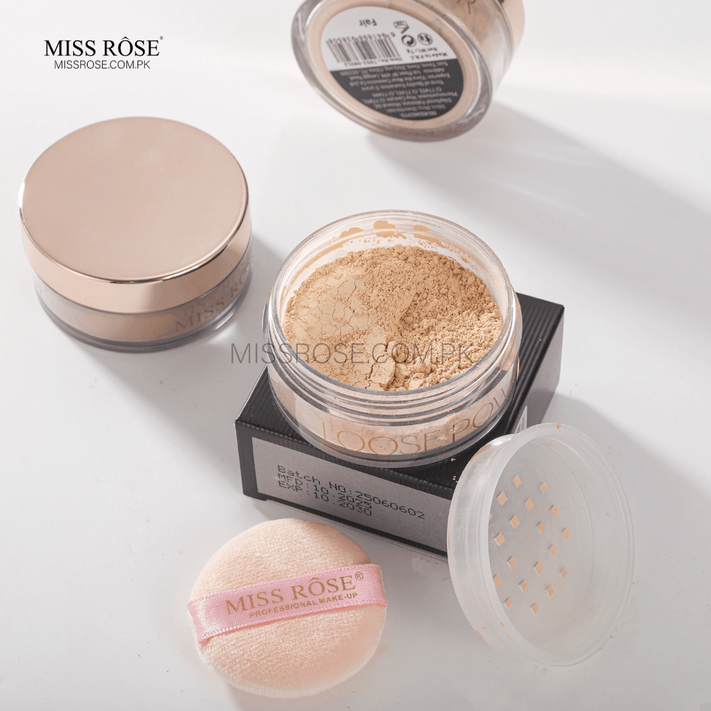 Miss Rose Loose Powder – Silky & Soft Matte Finish