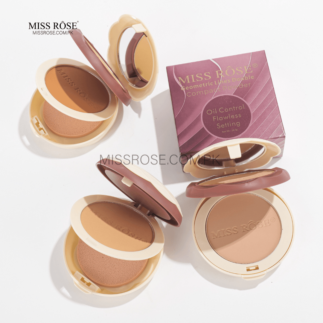 Miss Rose Oil Control Flawless setting compact powder