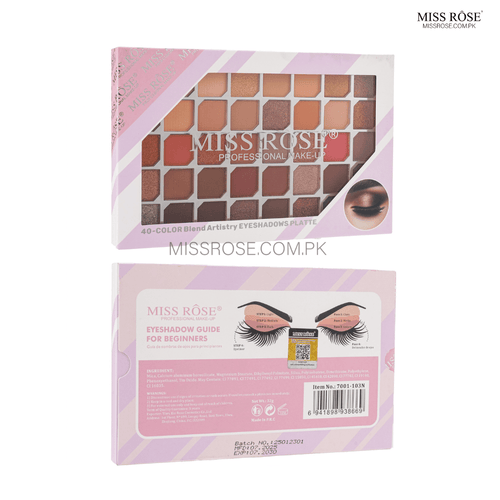 Miss Rose 40 color Blend Artistry Eyeshadow