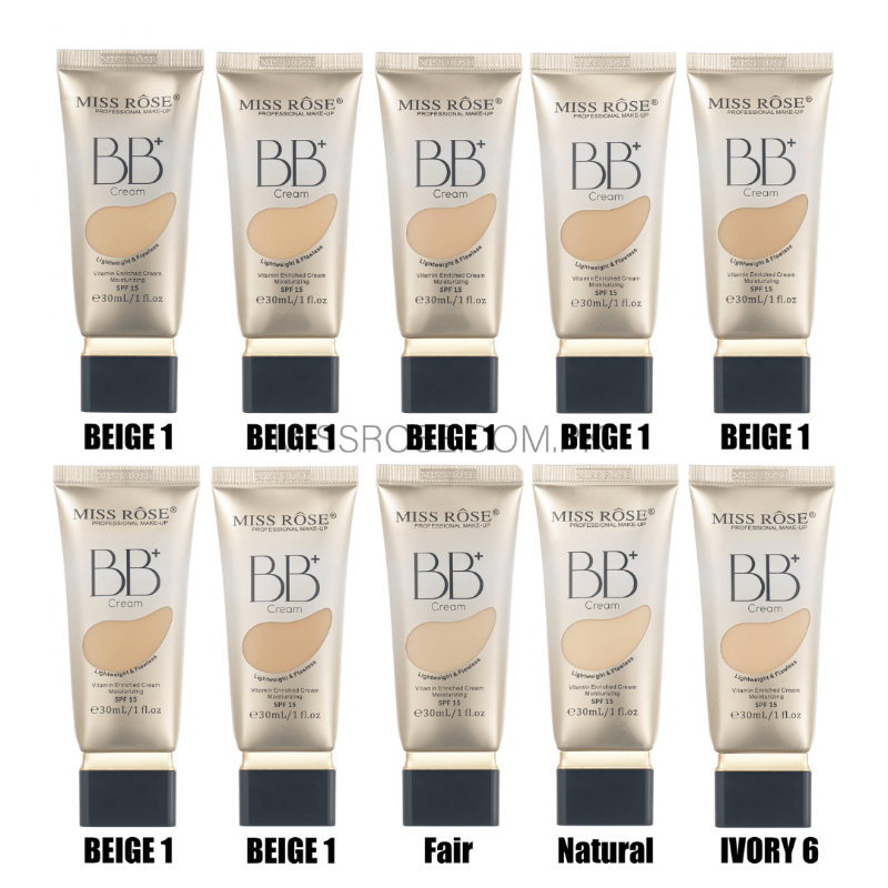 Miss Rose SPF Sun Protection Vitamin-E BB Cream
