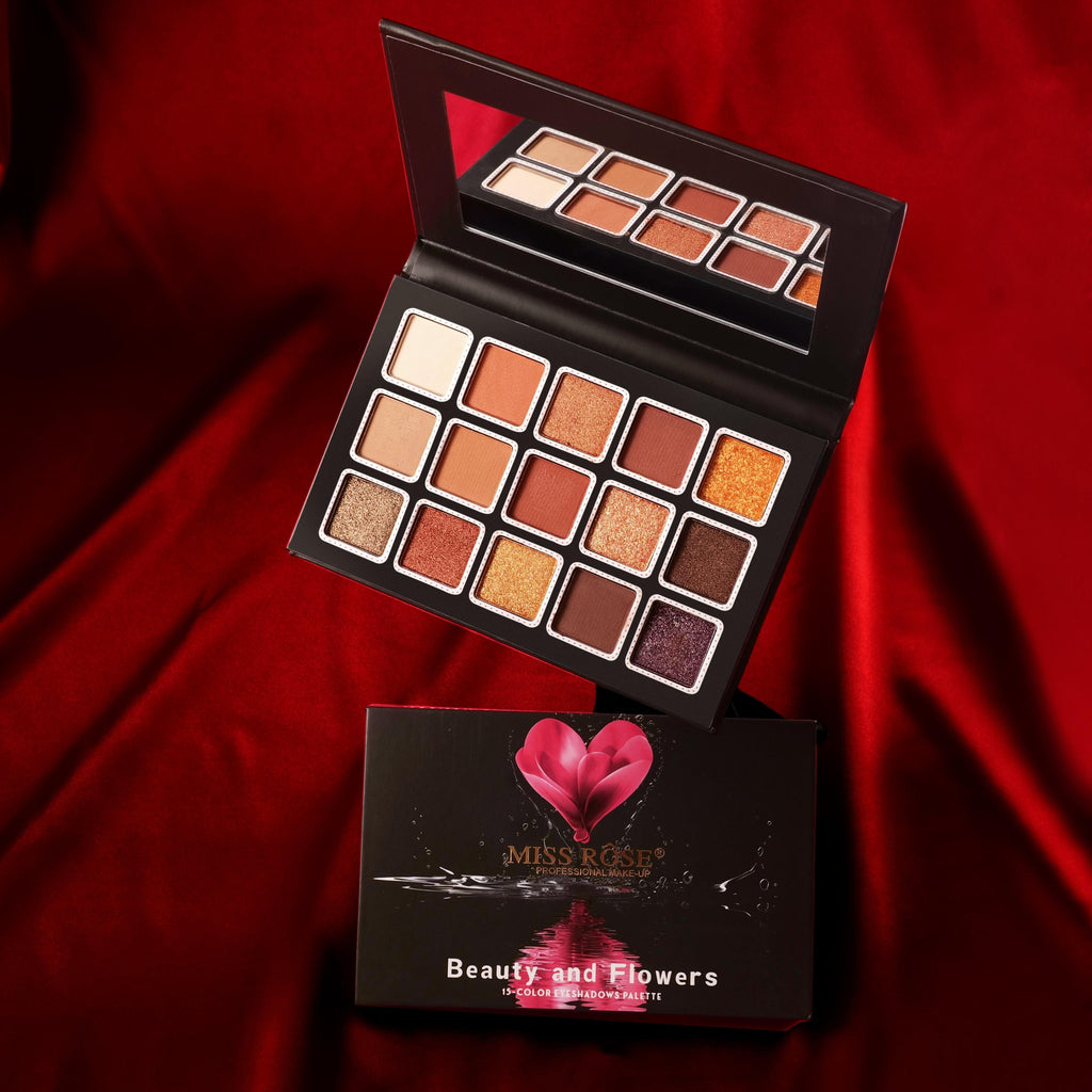 Miss Rose 15 Color Eyeshadow Palette Collection
