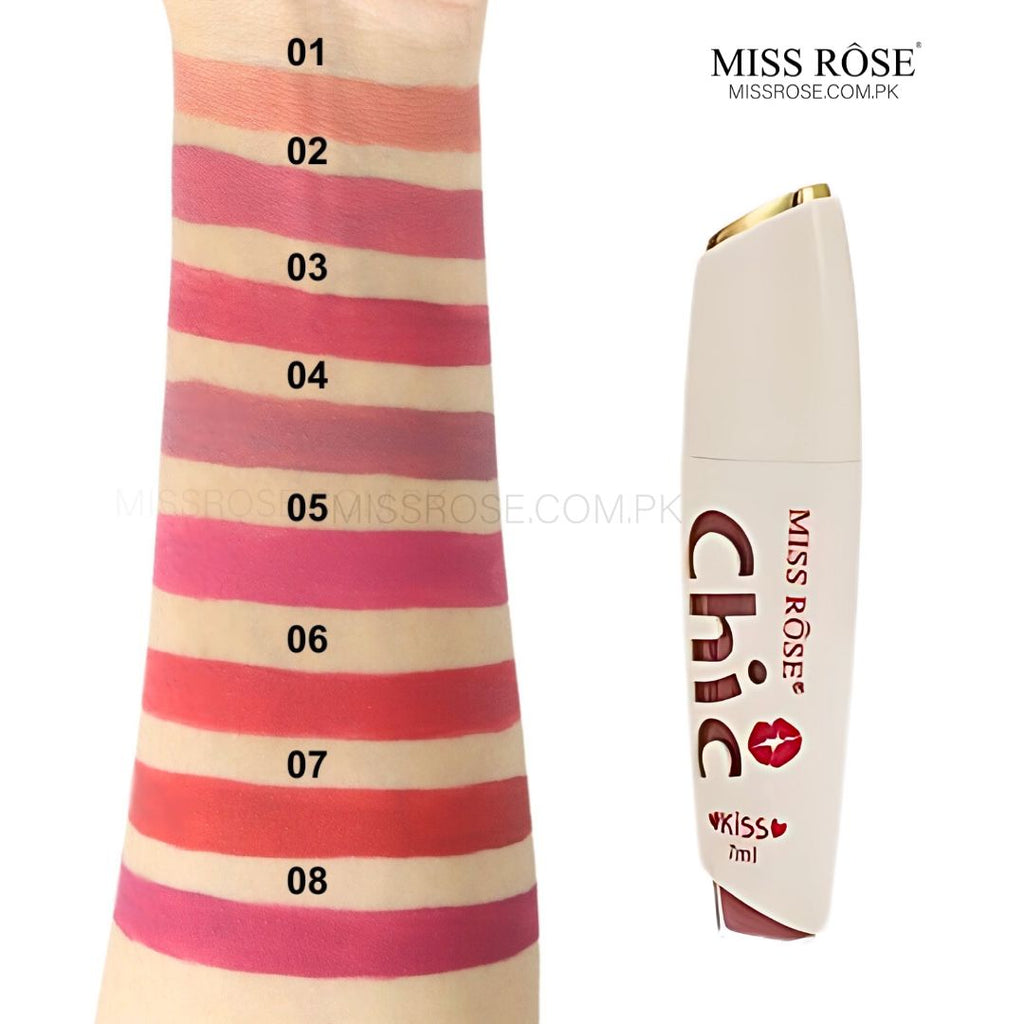 Miss Rose Chic Lip Gloss | Miss Rose Com Pk | Official Store In Pakistan | 100% Authentic Makeup Products