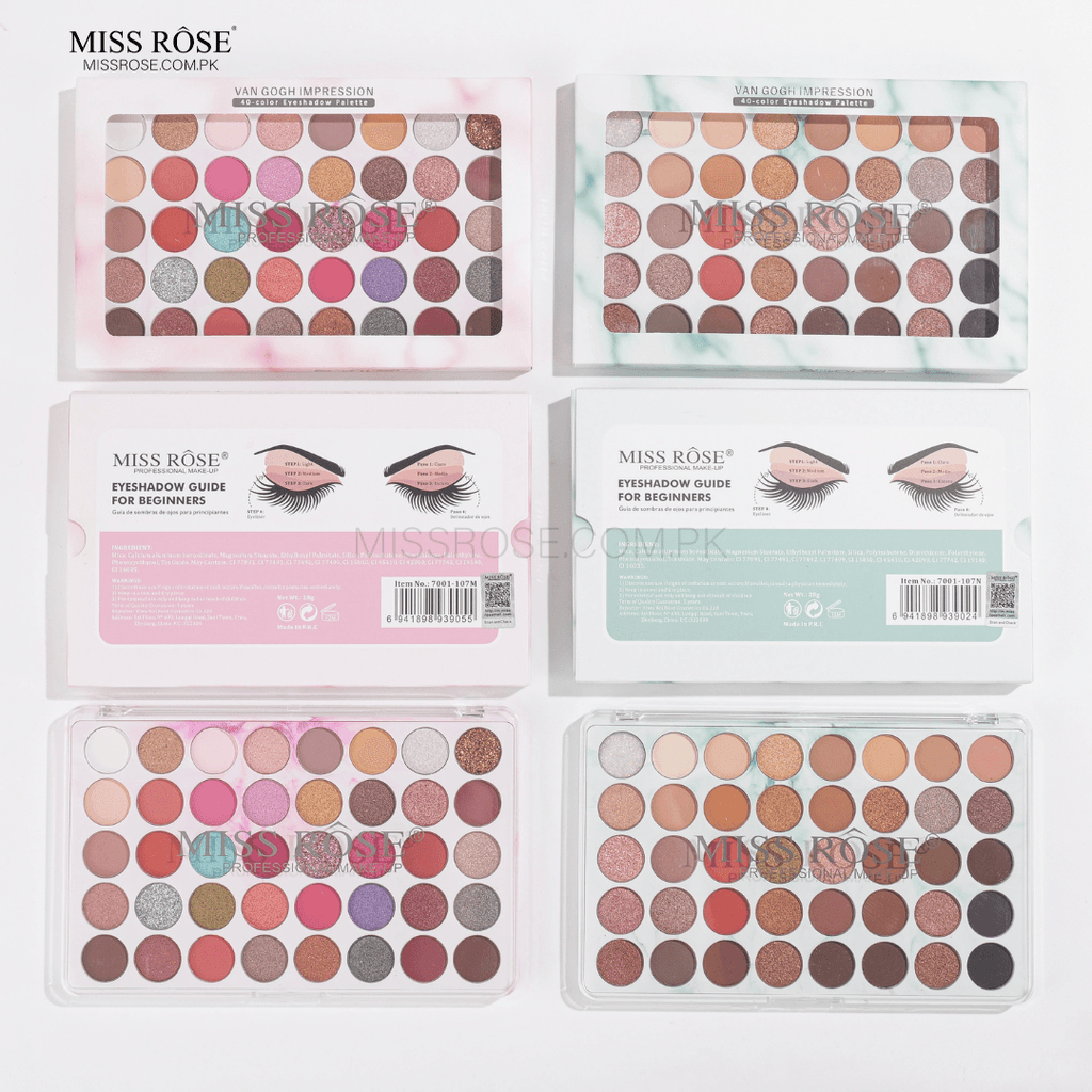 Miss Rose 40 colour Impression Eyeshadow Palette