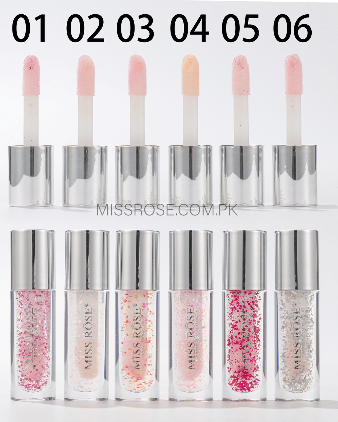 Miss Rose Glistening Magic Lip Oil