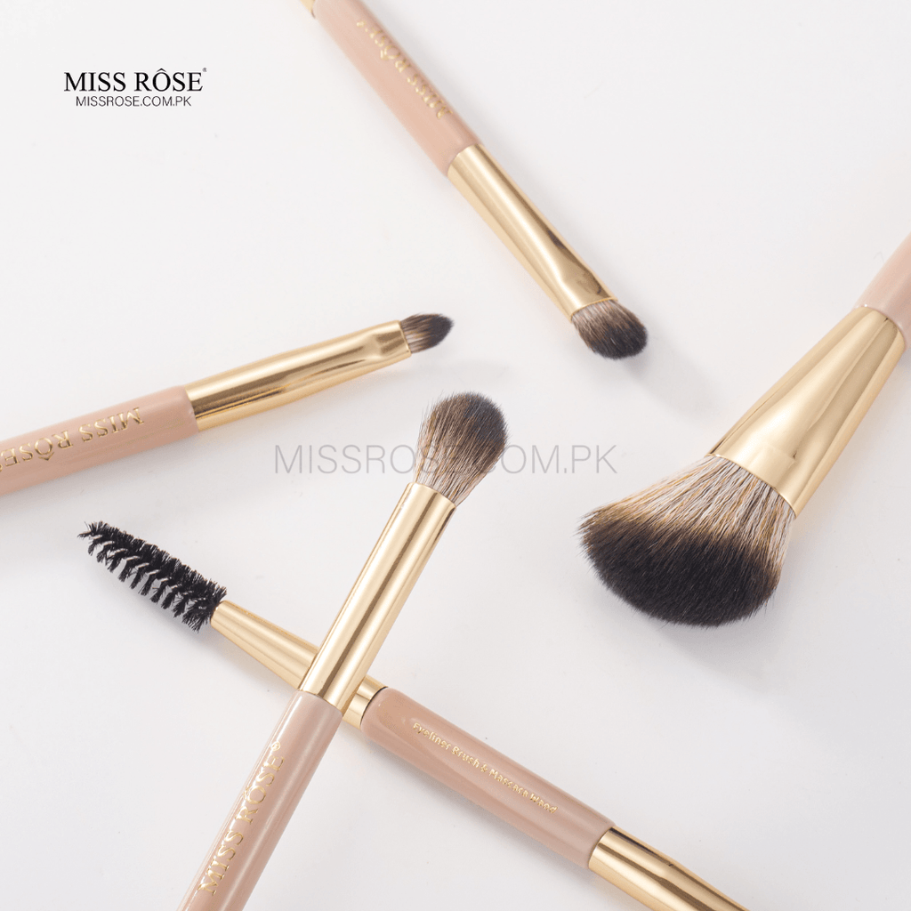 Miss Rose Professional 2-in-1 Dual-Ended Brush Set