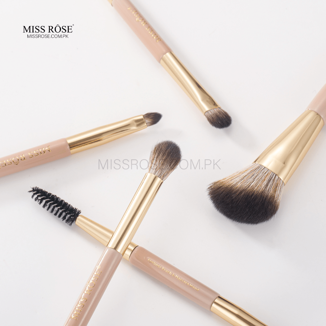 Miss Rose Professional 2-in-1 Dual-Ended Brush Set