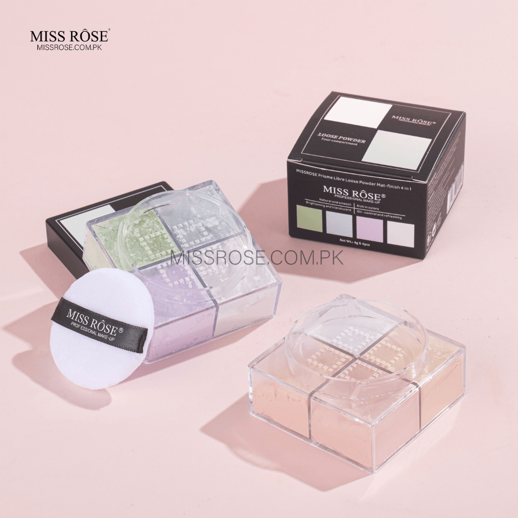 Miss Rose Prisme Libre 4-Color Loose Powder
