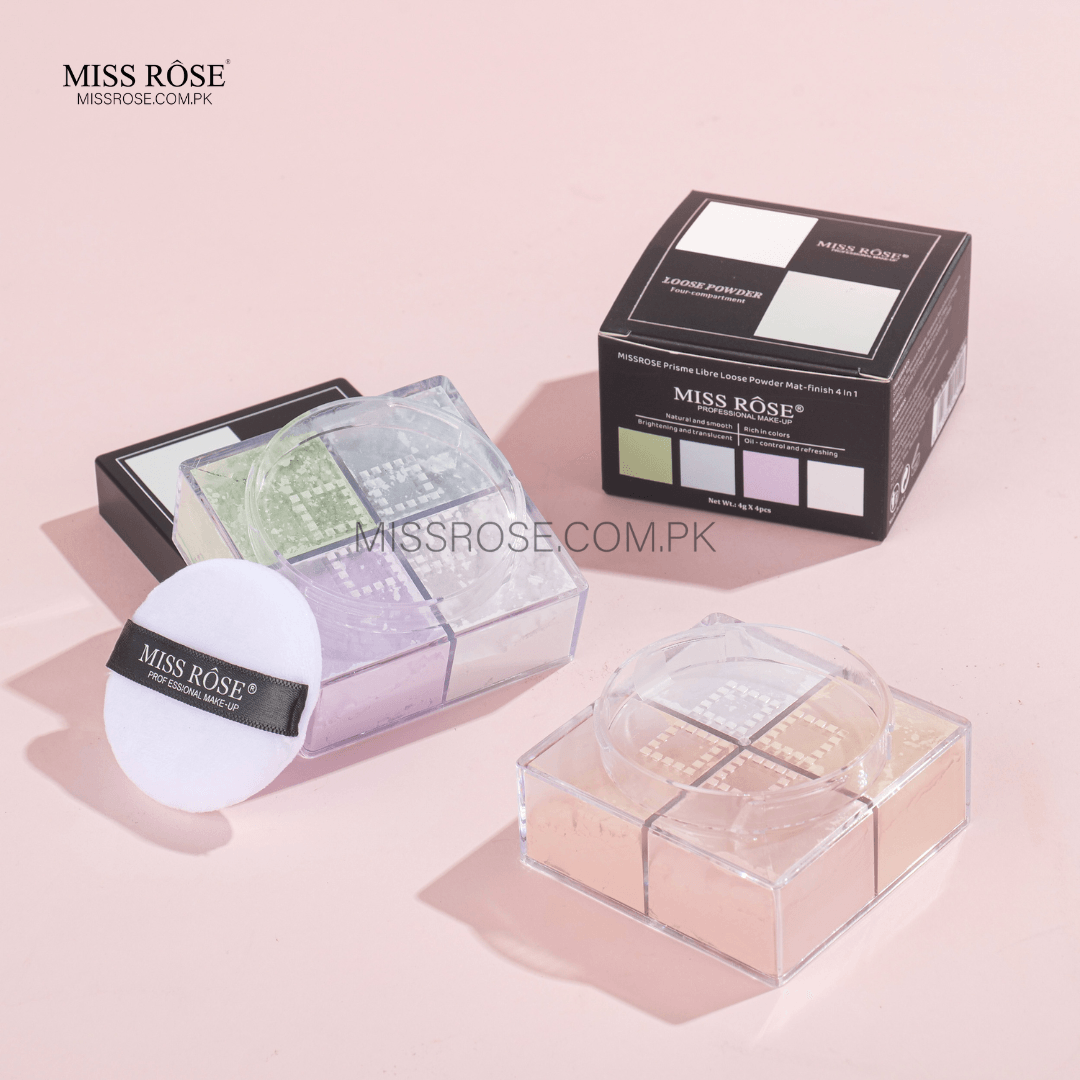 Miss Rose Prisme Libre 4-Color Loose Powder