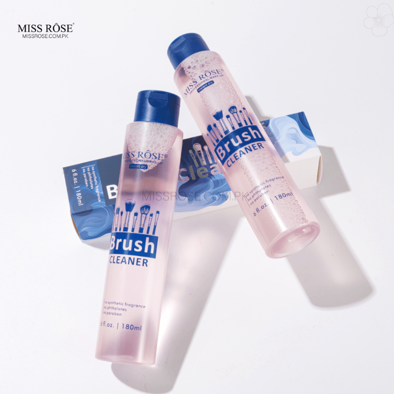 Miss Rose Brush and Puff Cleaner