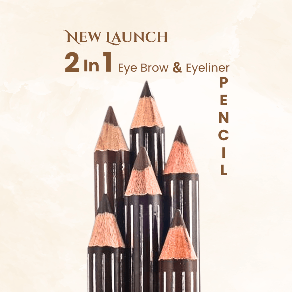 Miss Rose 2 in 1 Eyebrow & Eyeliner Pencil