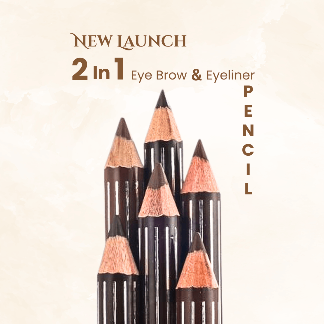 Miss Rose 2 in 1 Eyebrow & Eyeliner Pencil