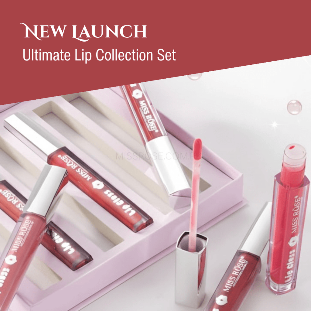 Miss Rose Ultimate Lip Gloss Collection Set