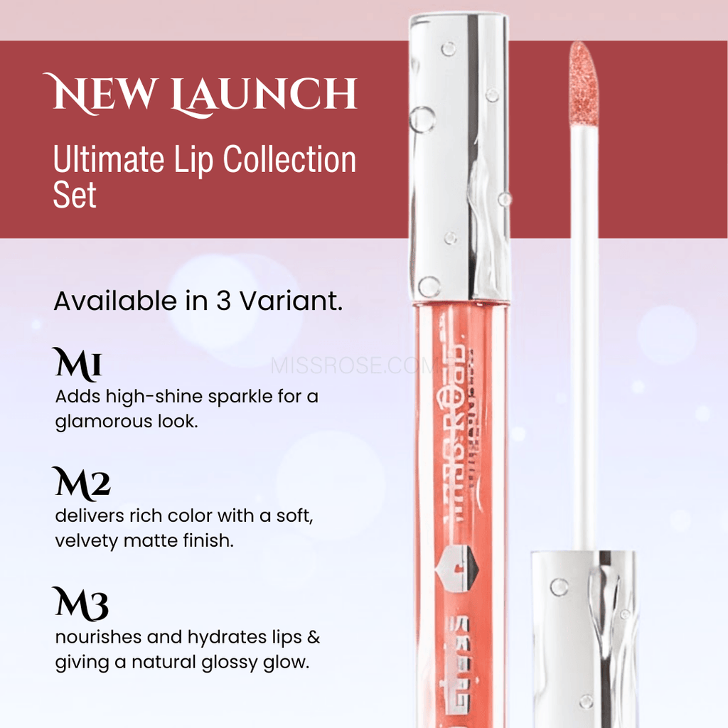 Miss Rose Ultimate Lip Gloss Collection Set