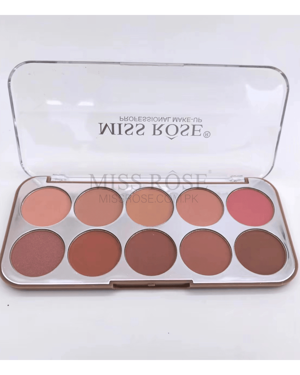 Miss Rose 10-Color Blushers Palette Makeup Product