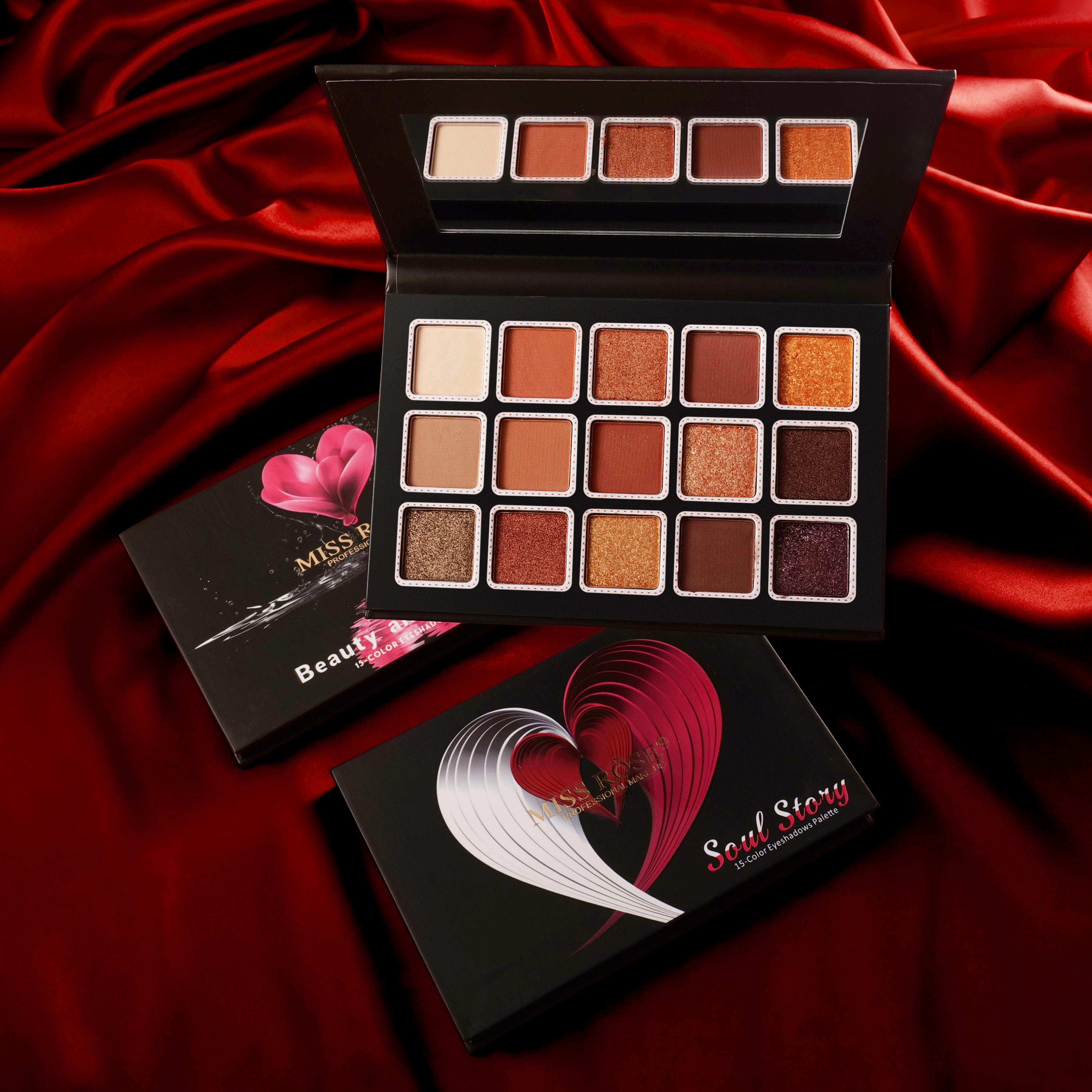 Miss Rose 15 Color Eyeshadow Palette Collection