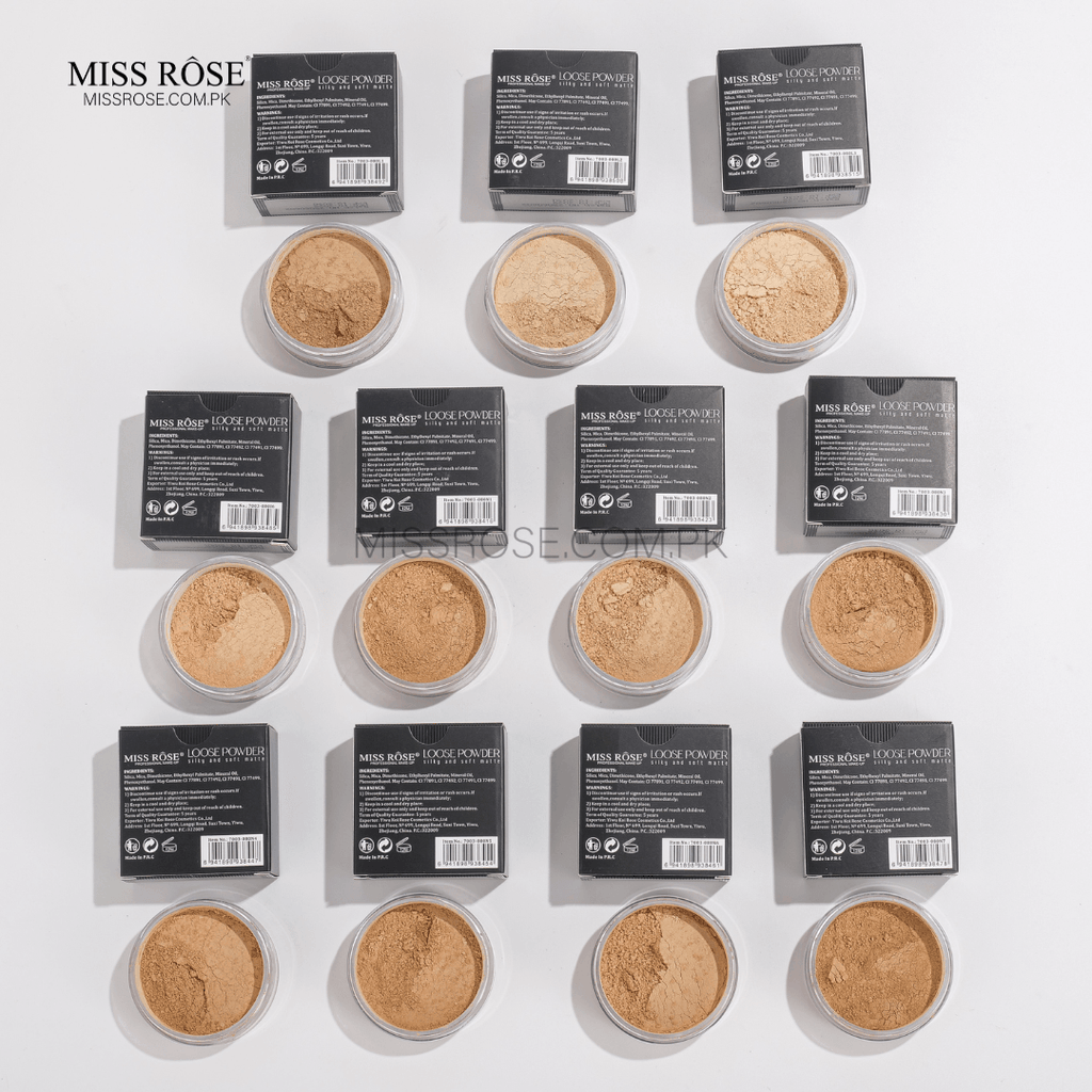 Miss Rose Loose Powder – Silky & Soft Matte Finish