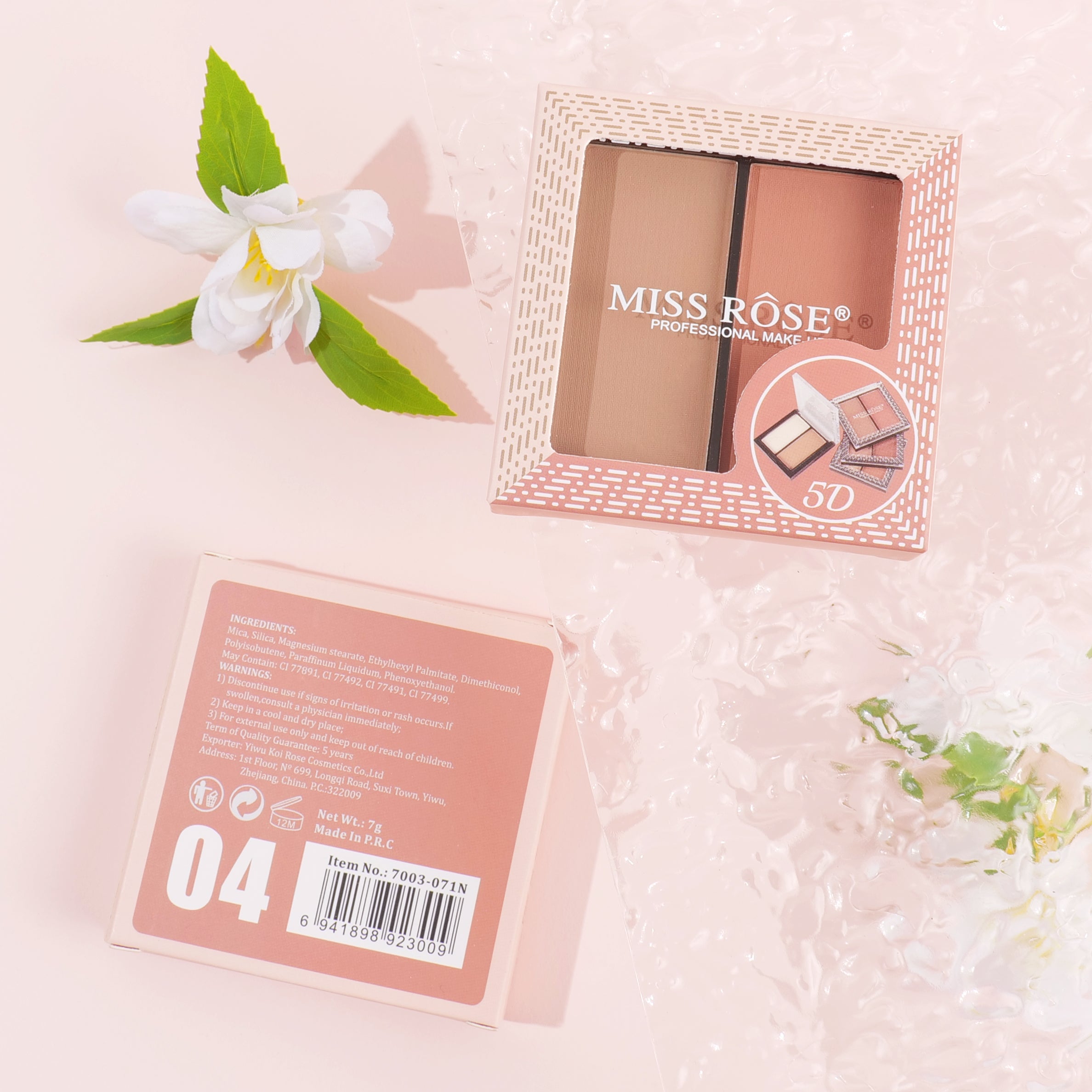 Miss Rose 2 Color Contour Duo