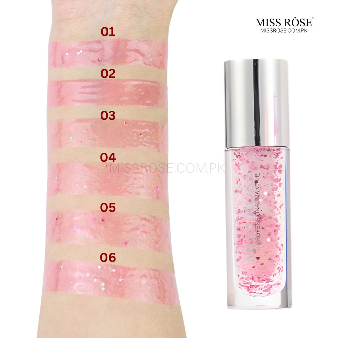 Miss Rose Glistening Magic Lip Oil | Miss Rose Com Pk | Official Store In Pakistan | 100% Authentic Makeup Products