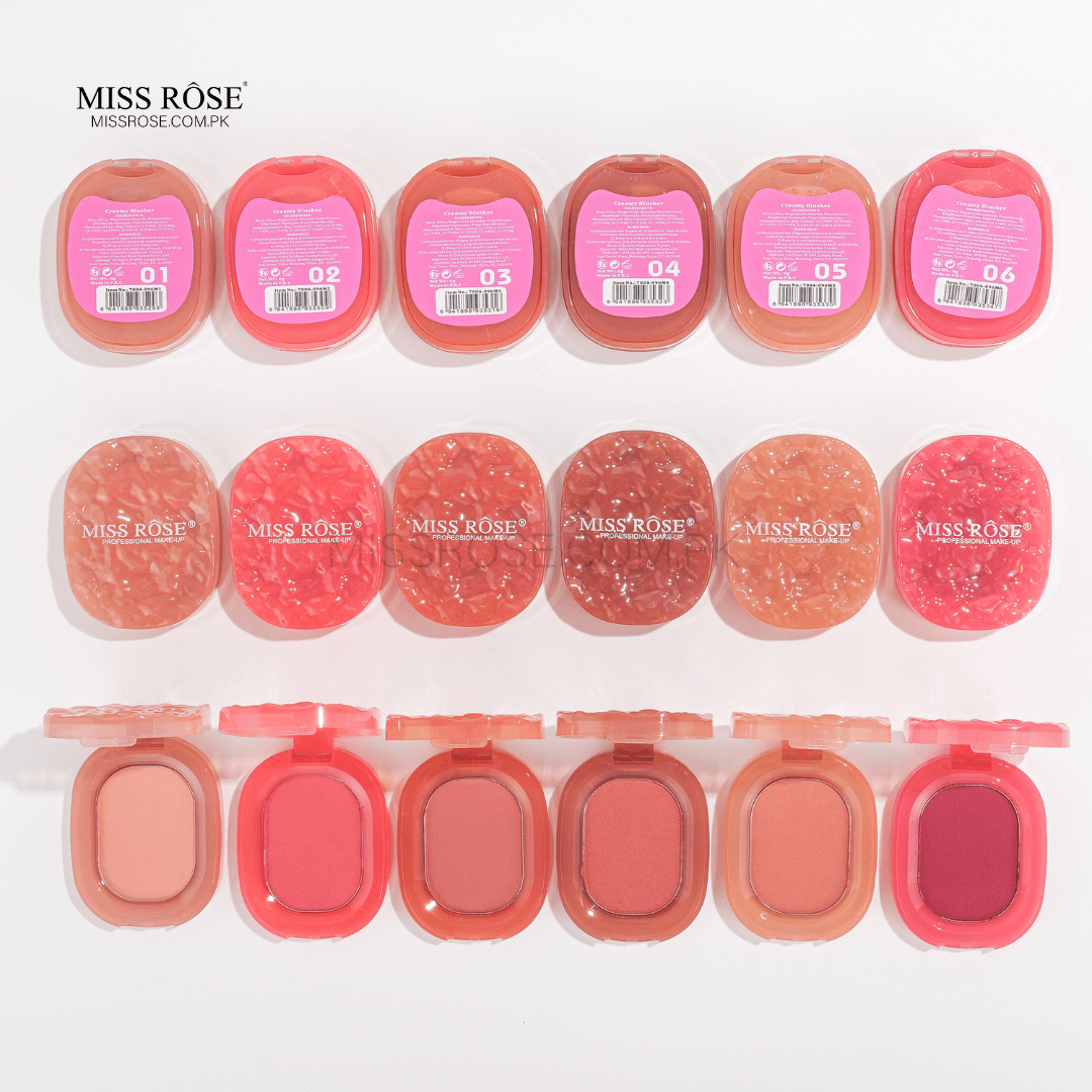 Miss Rose Velvet Glow Creamy Blush