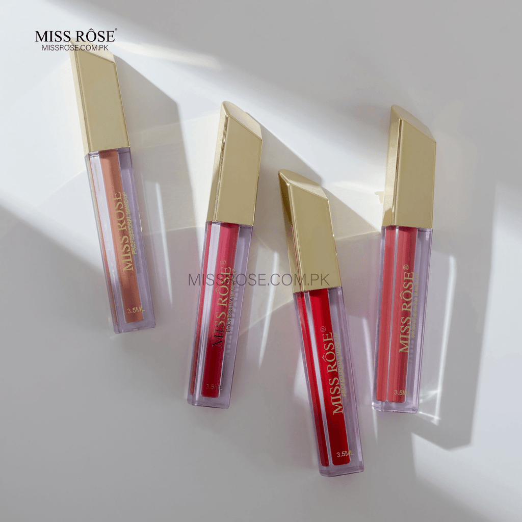 Miss Rose Princess Fan Crystal Lip Gloss