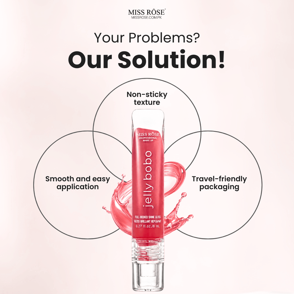 Miss Rose Jelly Bobo Lip Gloss