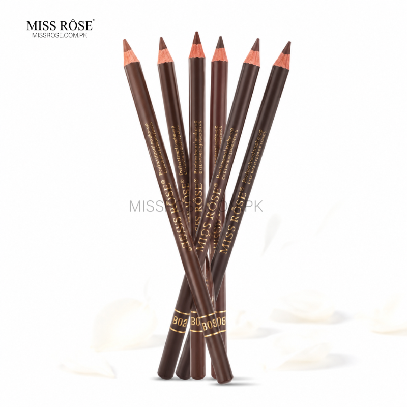 Miss Rose Lip Liner Plus Eyebrow Pencil