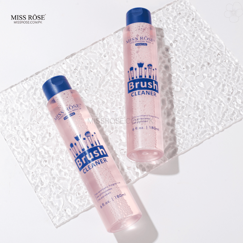 Miss Rose Brush and Puff Cleaner