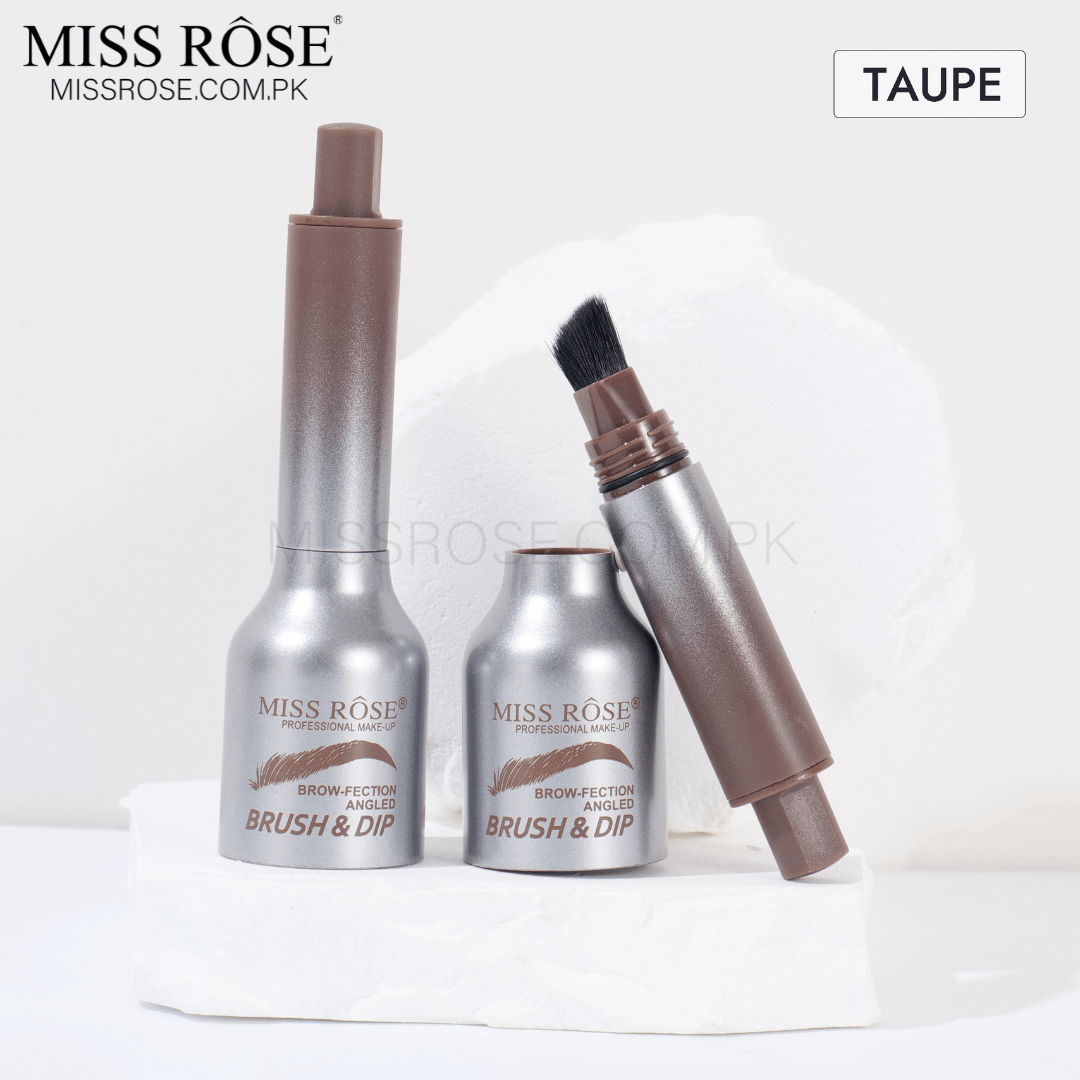 Miss Rose Brow Fection Angled Brush & Dip Eyebrow Gel
