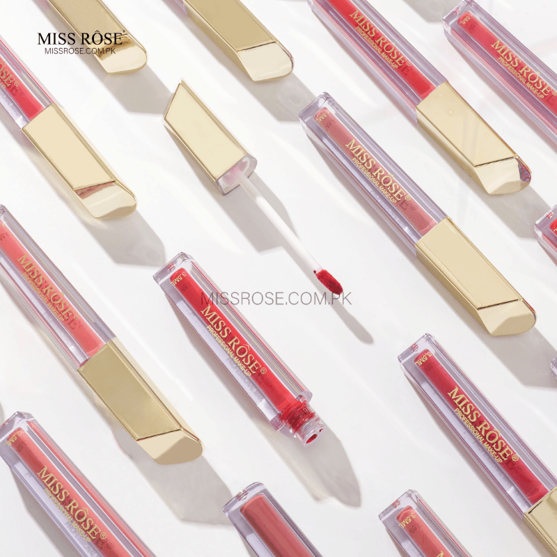 Miss Rose Princess Fan Crystal Lip Gloss