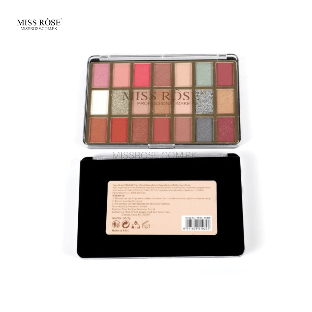 Miss Rose 21-Color Eyeshadow Palette