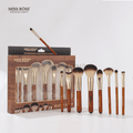 Miss Rose 9 Pieces Marble Makeup Brush Collection Set