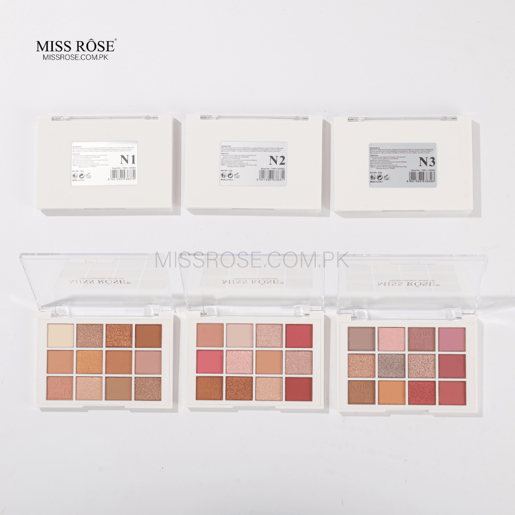 Miss Rose 12-Color Eyeshadow Palette