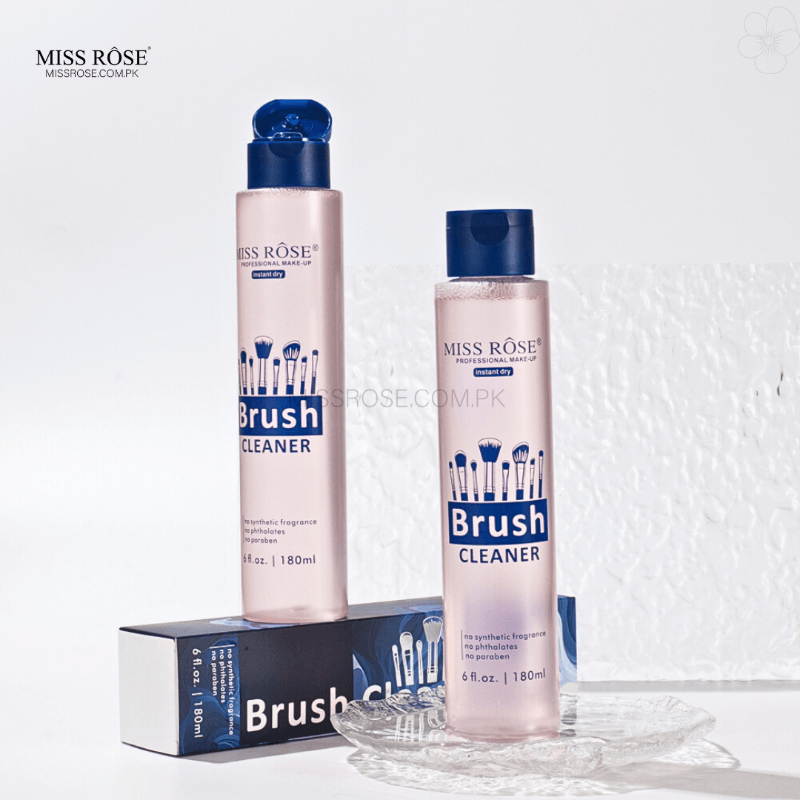 Miss Rose Brush and Puff Cleaner