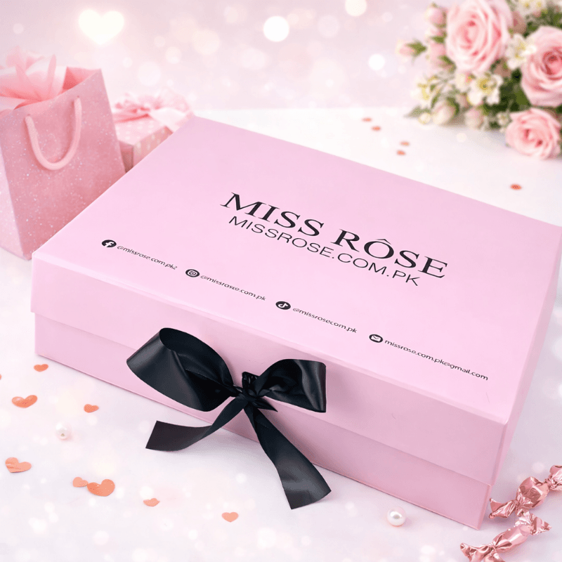Miss Rose Com Pk Luxury Packaging Box (Free for Elite Orders Rs6999+)