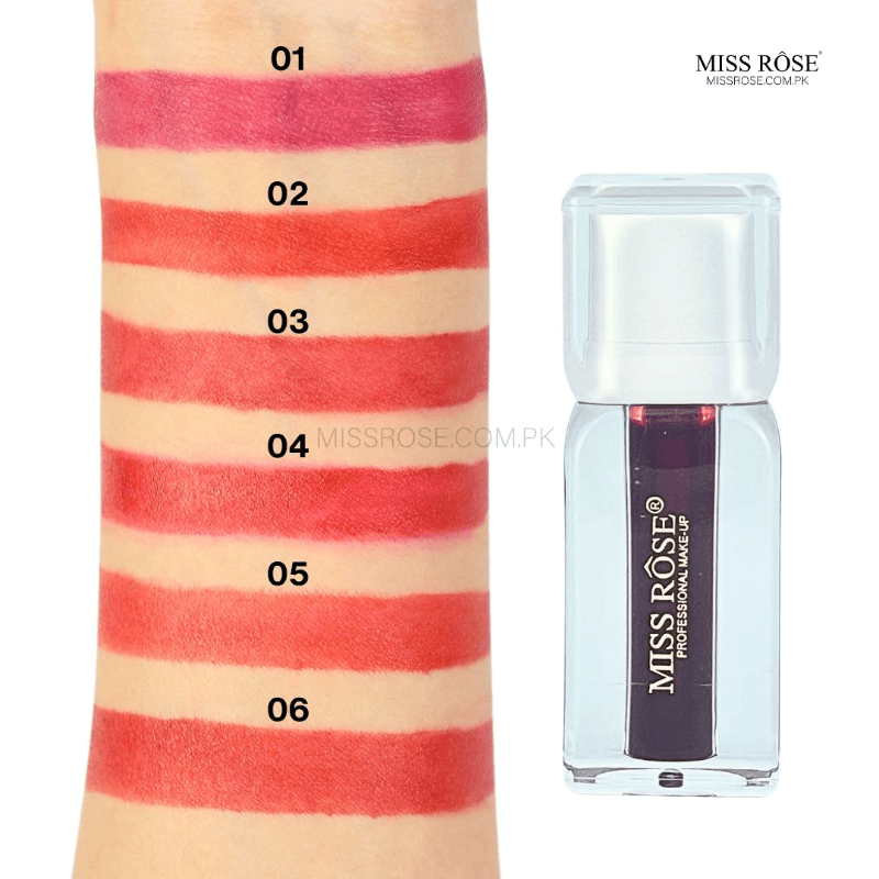 Miss Rose Crystal 2-in-1 Liquid Tint & Blushers - Miss Rose Com Pk