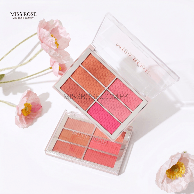 Miss Rose Rubik's Cube Matte Blusher – 6 Colors