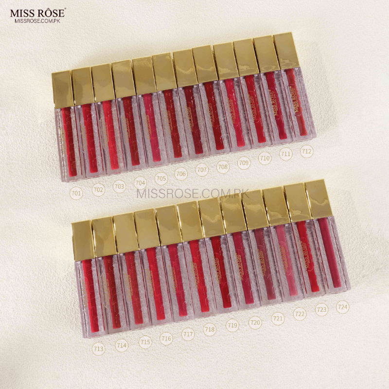 Miss Rose Golden Gleam Beauty Lip Gloss